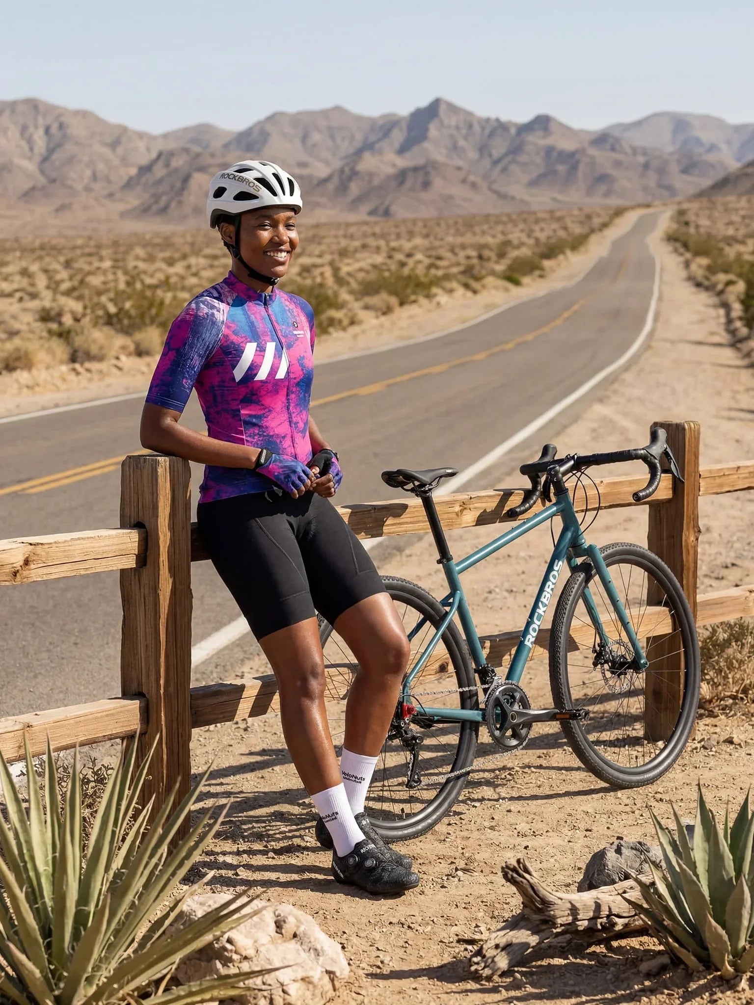 Women's Cycling Jersey Ink Burst#Type_Emerald Splash