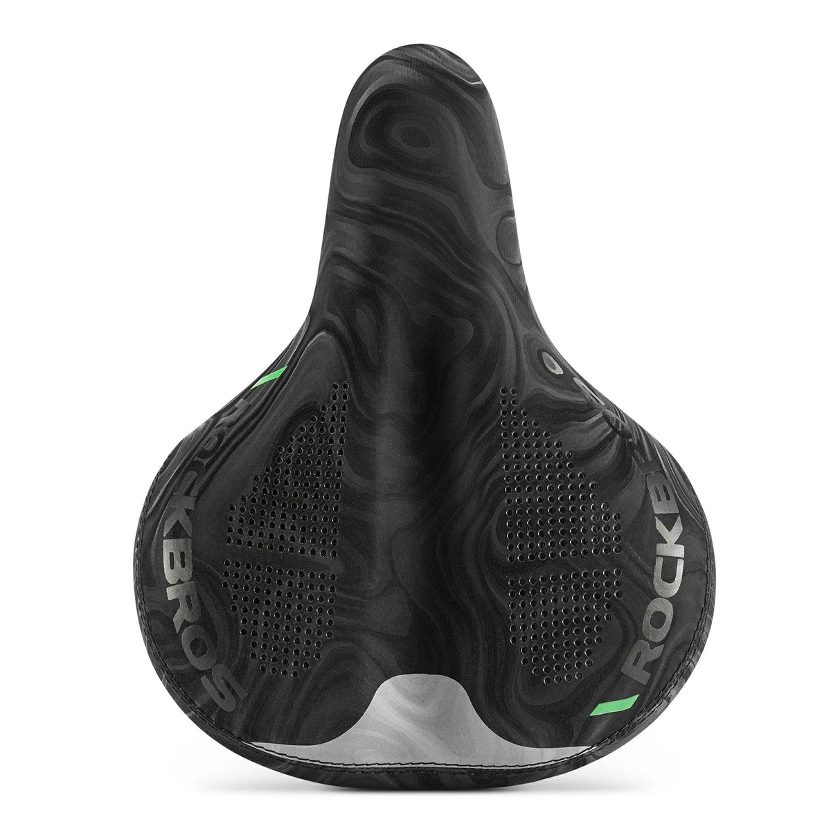 Adjustable Air Cushion Bike Saddle Wide Comfort Shock Absorbing Seat
