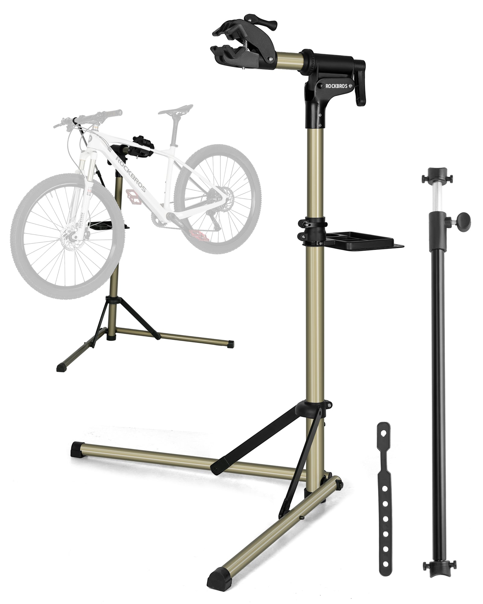ROCKBROS Bike Repair Stand 65 lbs Capacity for Home Mechanic Maintenance - ROCKBROS