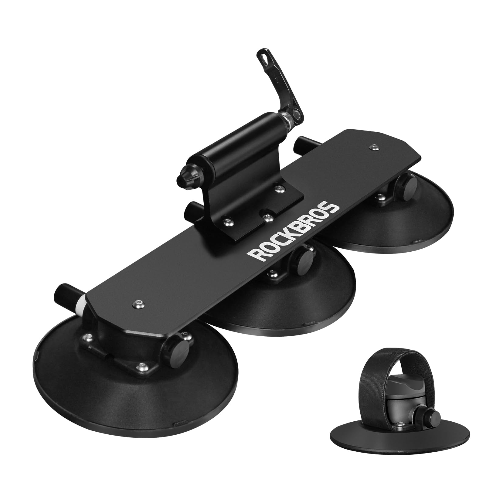 Suction Cup Bike Rack Car Roof Quick Release Sucker Mount