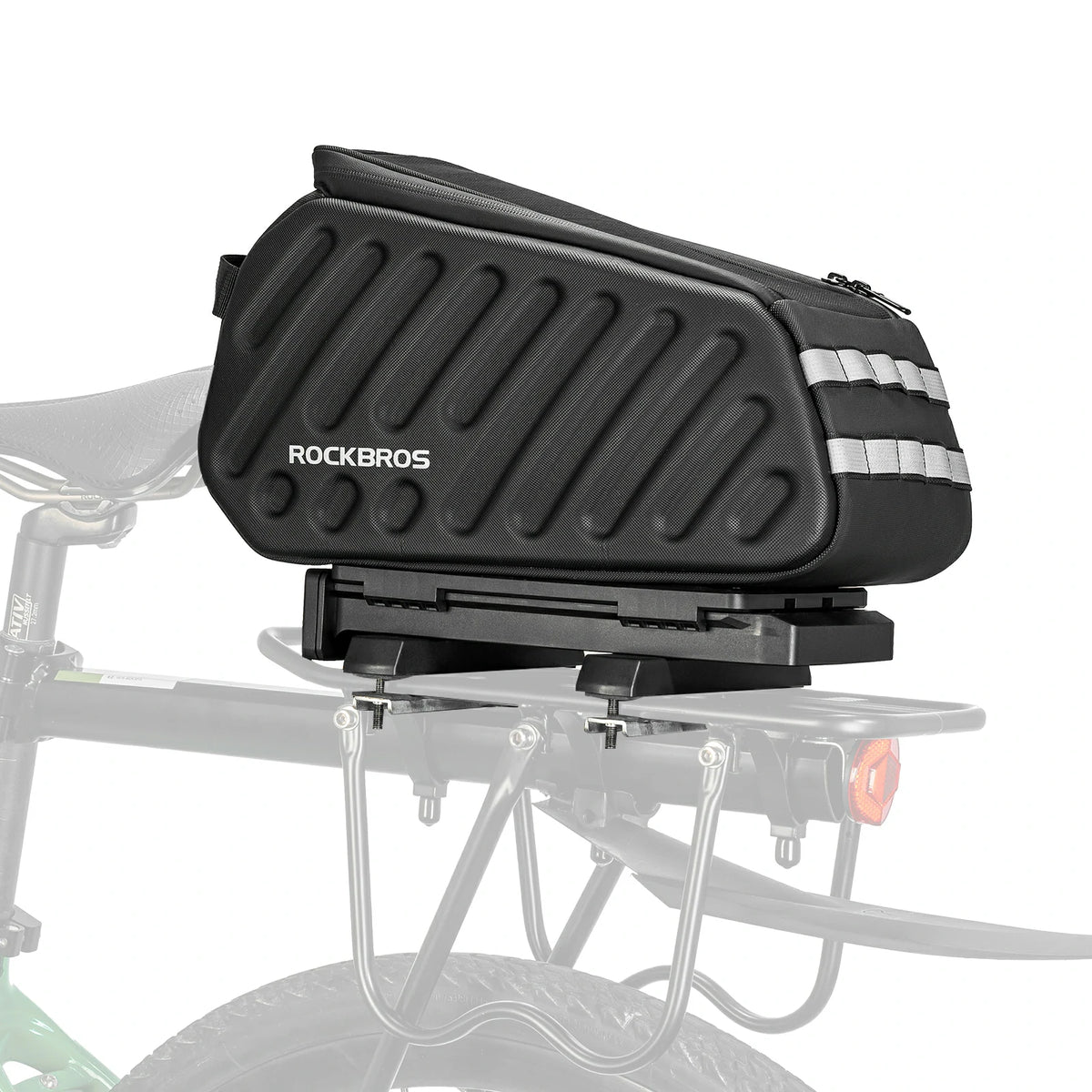 7.5L Hard Shell EVA Bike Rack Bag | Waterproof & Lock