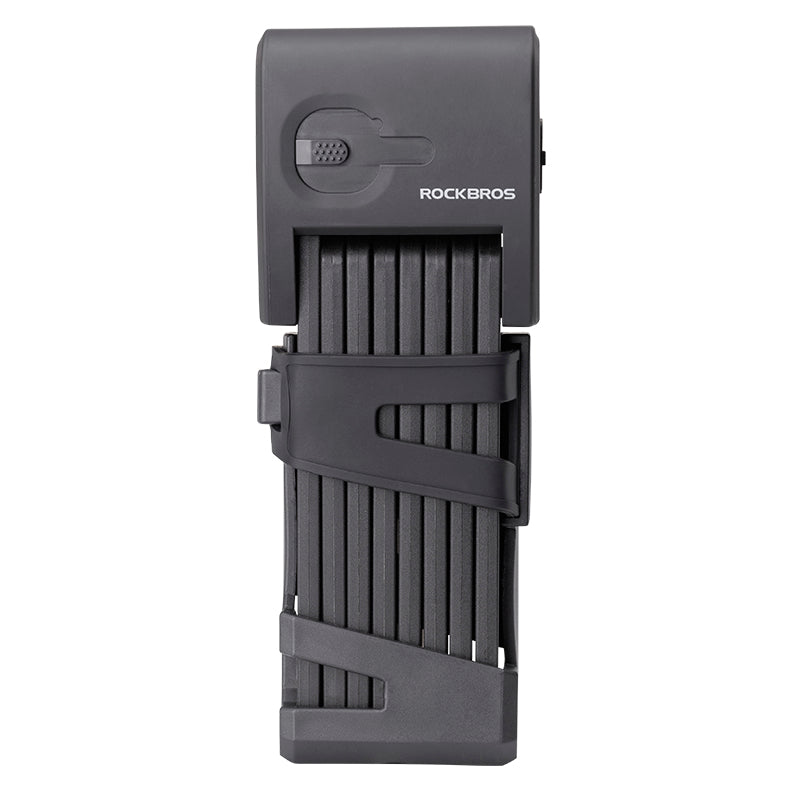 ROCKBROS Folding Bike Lock Smart Fingerprint Heavy Duty Anti Theft Bike Lock - ROCKBROS