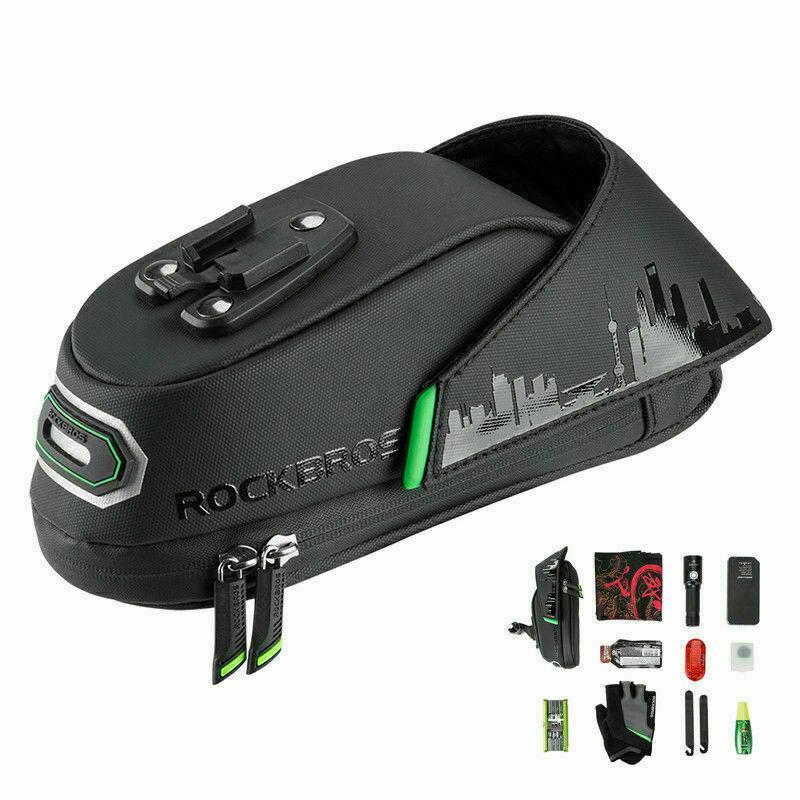 Waterproof Cycling Rear Saddle Bag Bike Rear Seatpost Panniers MTB Bike Accessories 1L/1.5L