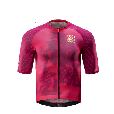 ROCKBROS Dragon Year Paint Model Series Quick Dry Cycling Jersey for Spring Summer