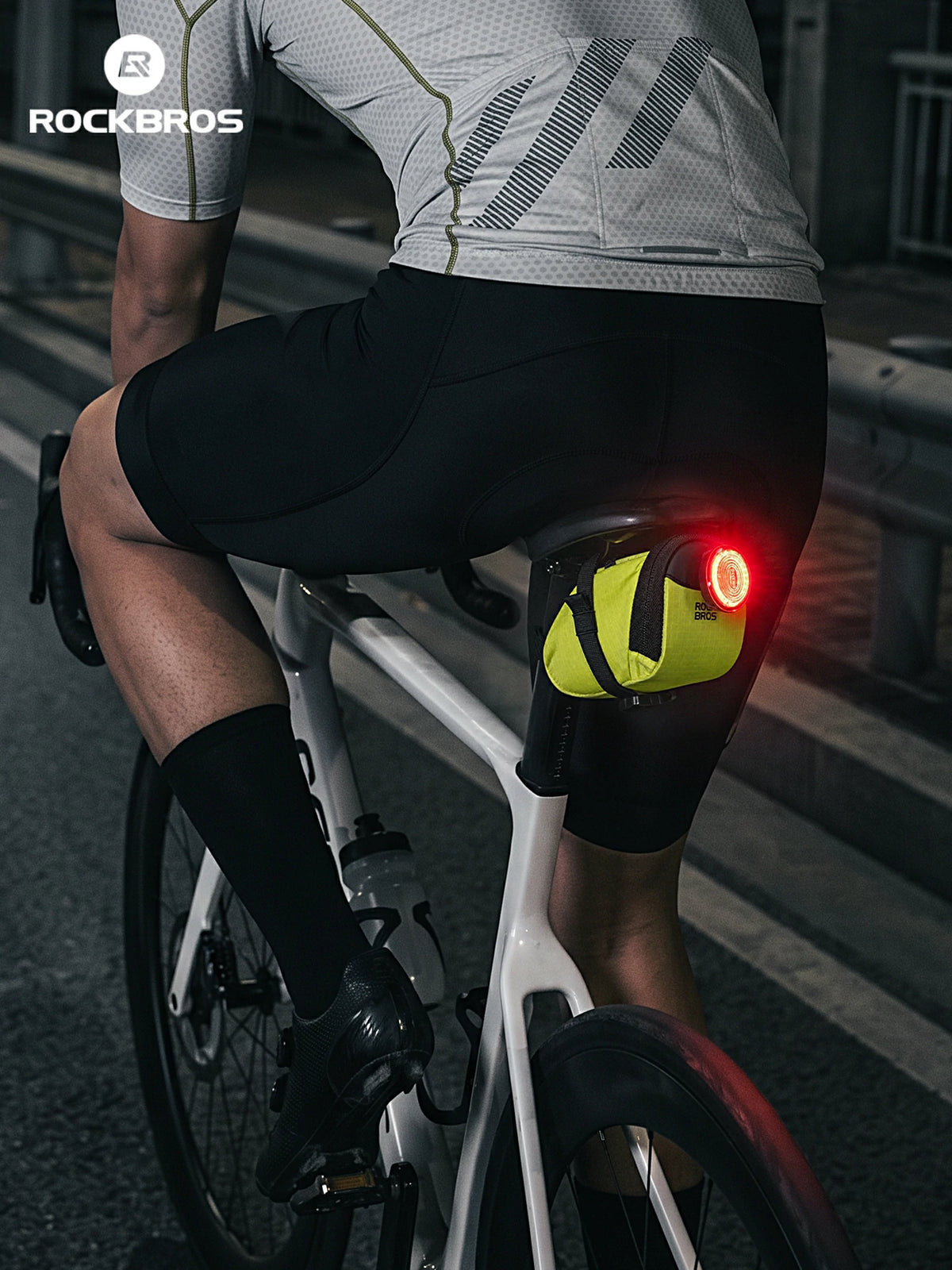 Bike Saddle Bag Compact Water‑Resistant 0.4L Cycling Seat Pouch for Road Mountain Folding Bikes