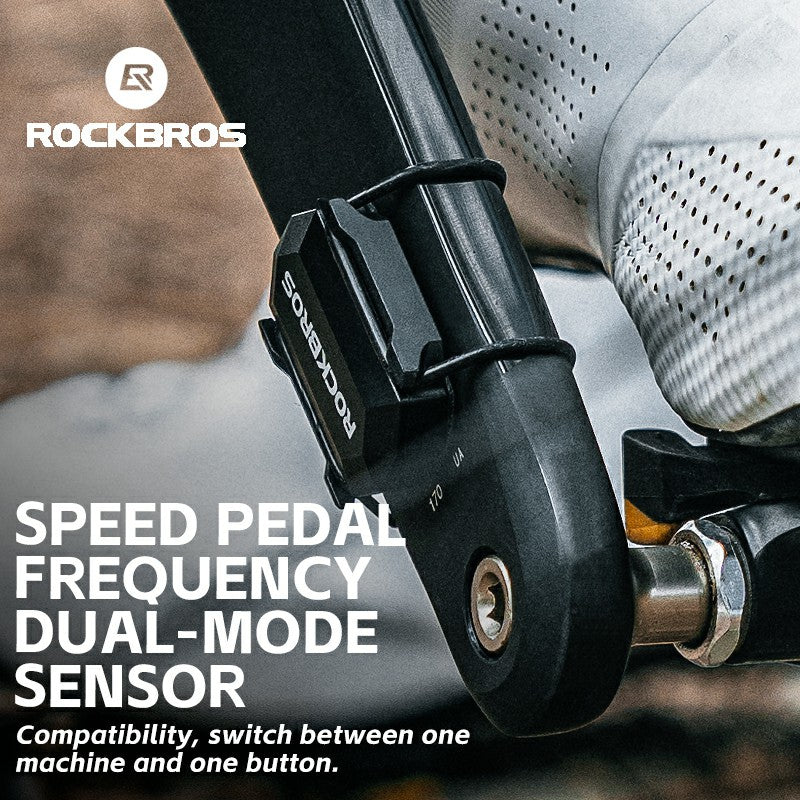 ROCKBROS RPM Cycling Speed Sensor for Road, Gravel and Mountain Bikes ...