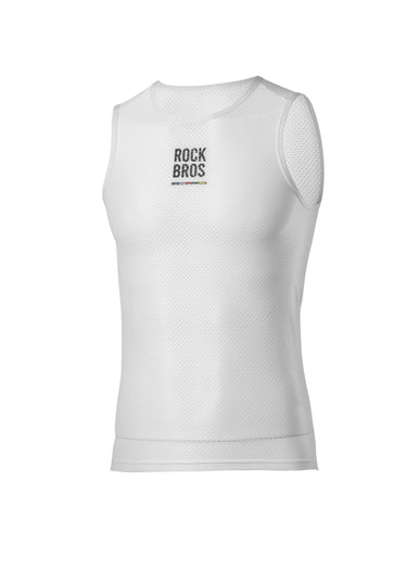 ROCKBROS Road-to-Sky Cycling Sleeveless Base Layer #Color_White