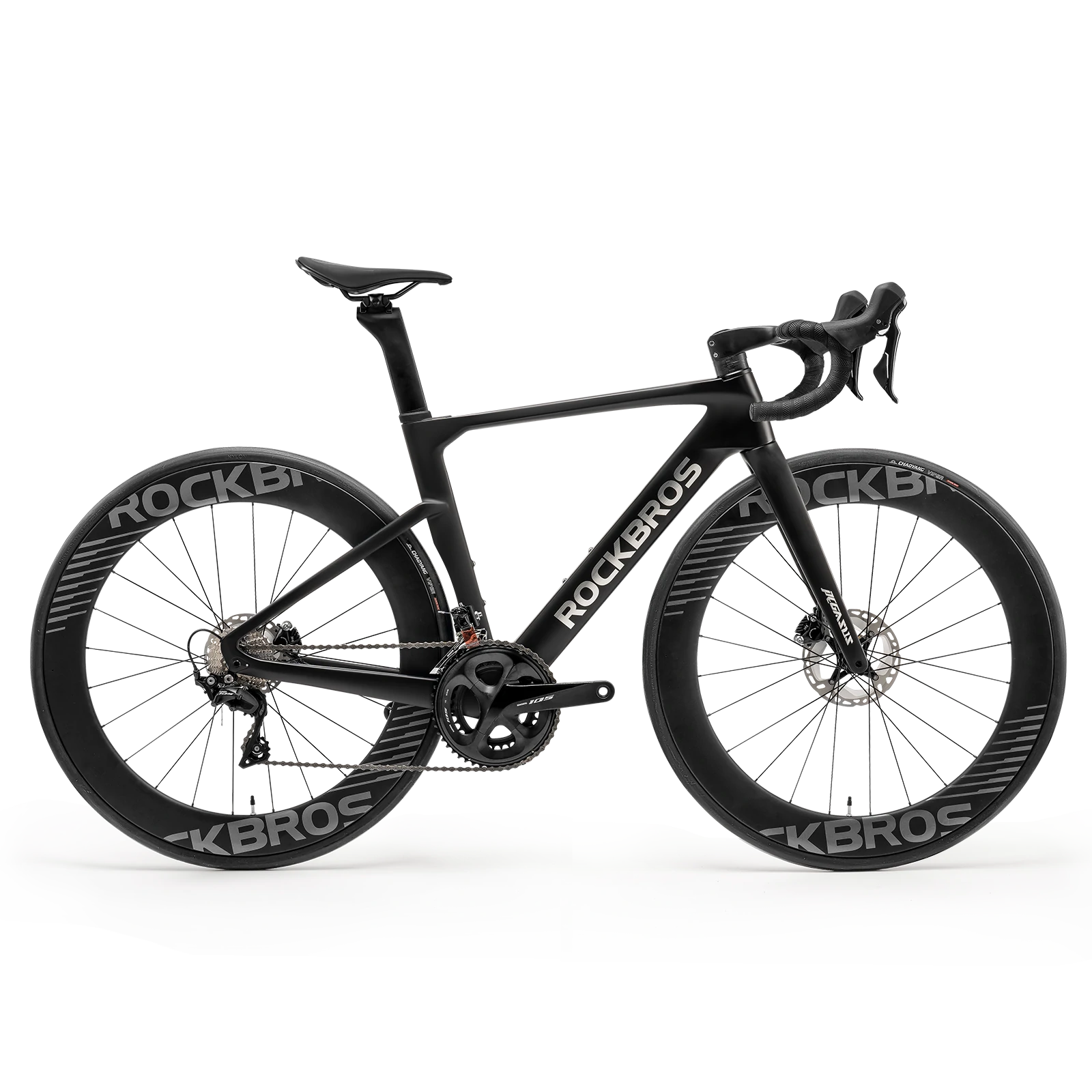 PGZ - Carbon Fiber Road Bike –  Black/White