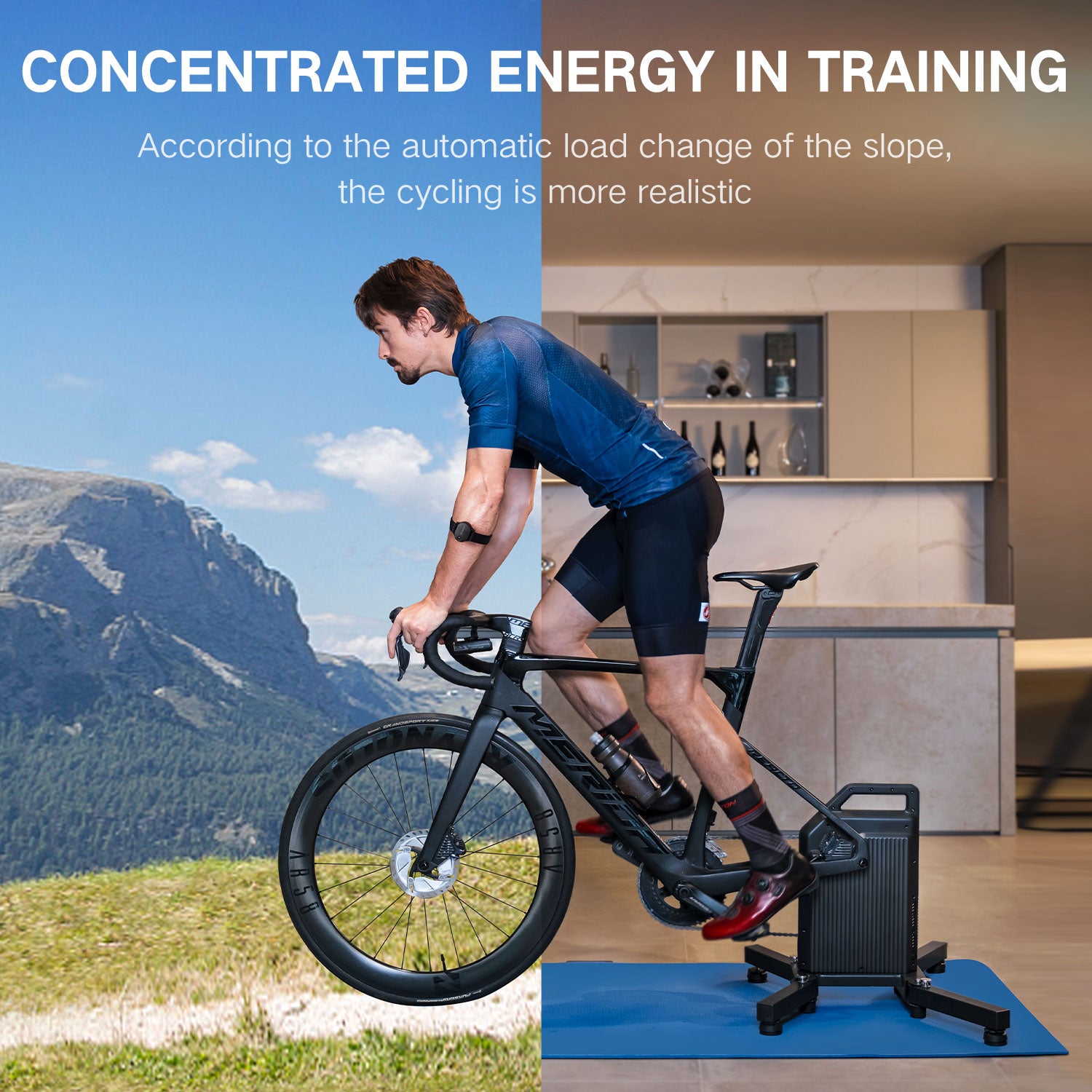 CYCPLUS】T2 Smart Direct-Drive Bike Trainer