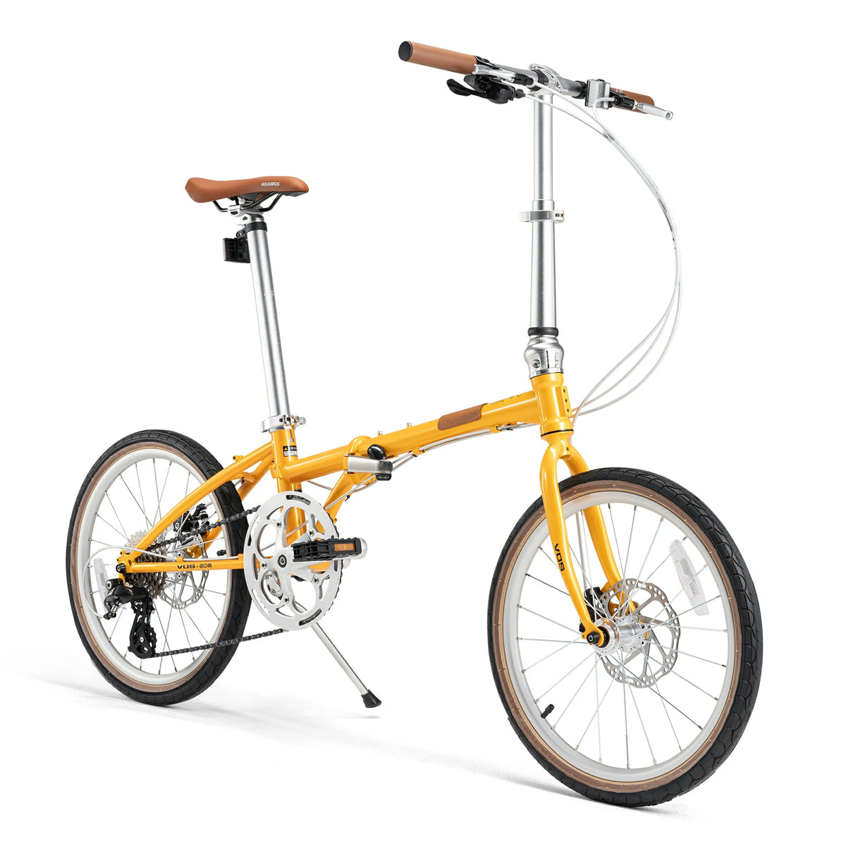 Folding Commuter Bicycle 20-Inch Lightweight Aluminum Frame 8