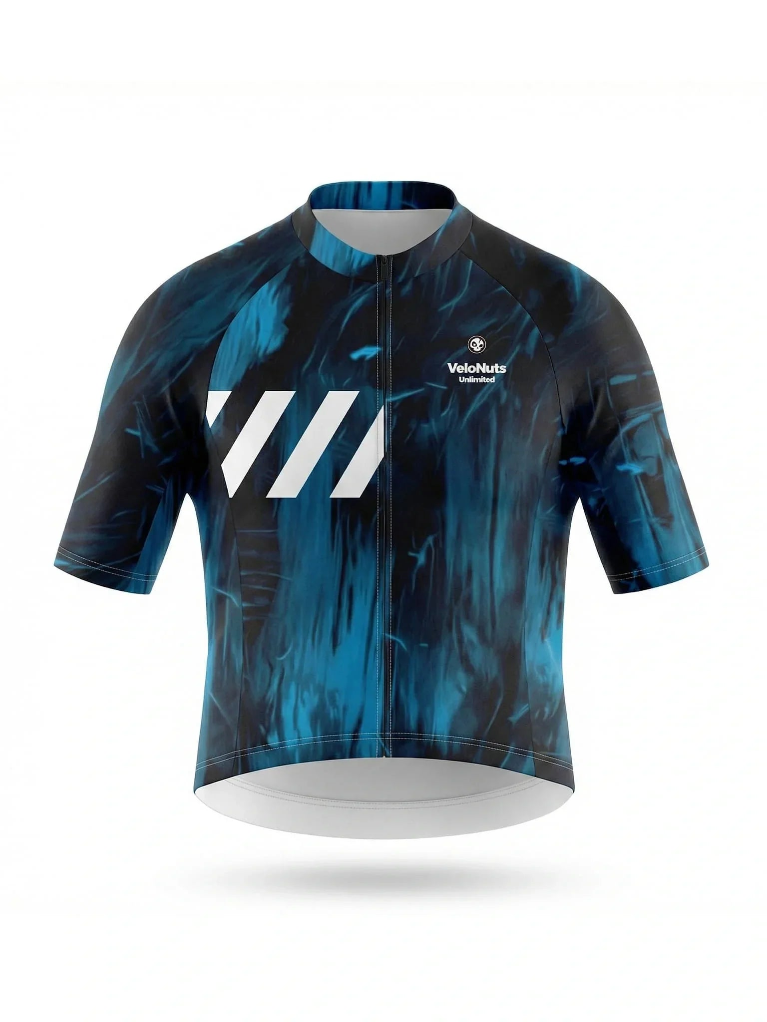 Women's Cycling Jersey Ink Burst#Type_Blue Phantom
