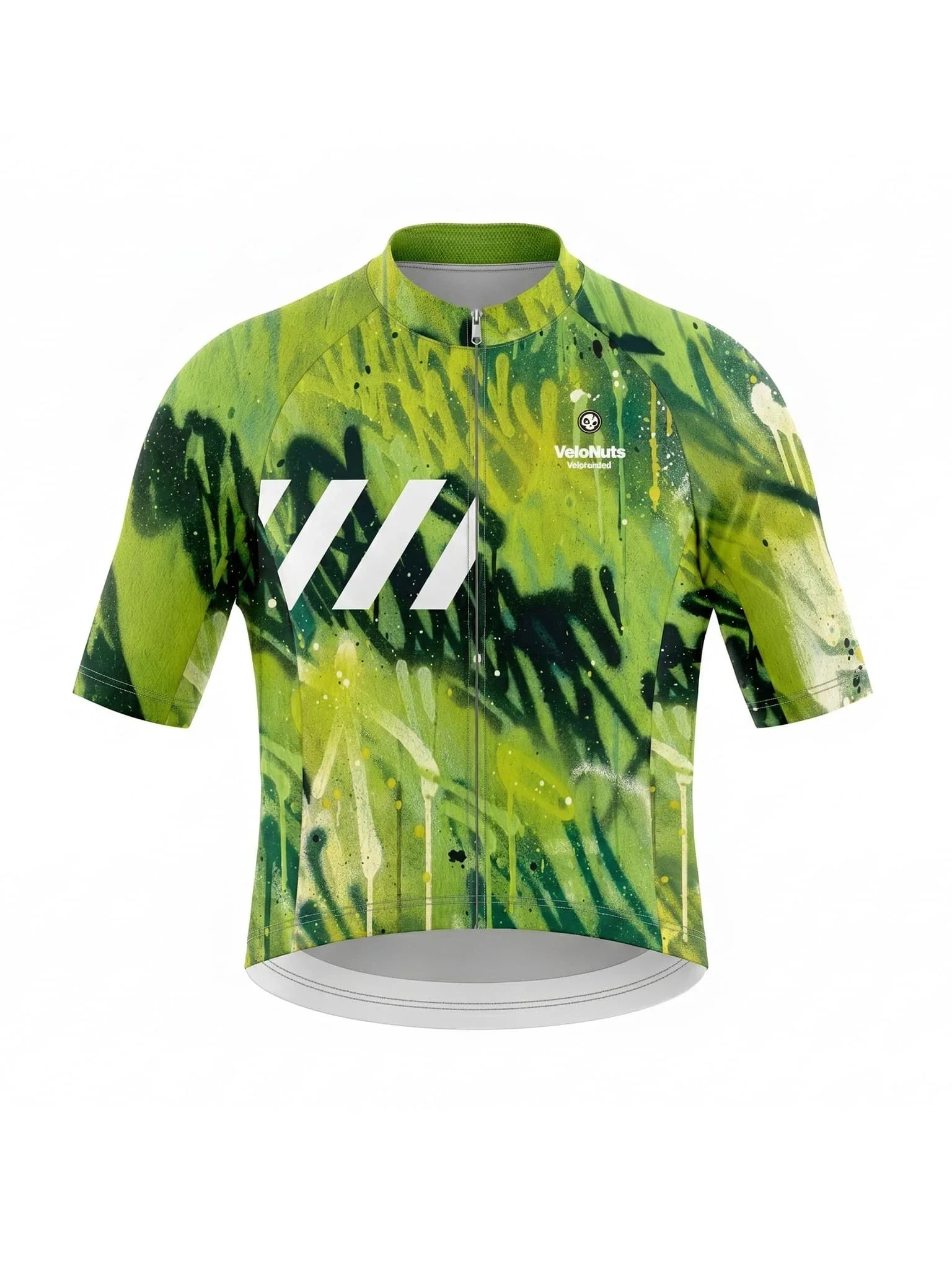 Women's Cycling Jersey Street Graffiti#Type_Lime Tag