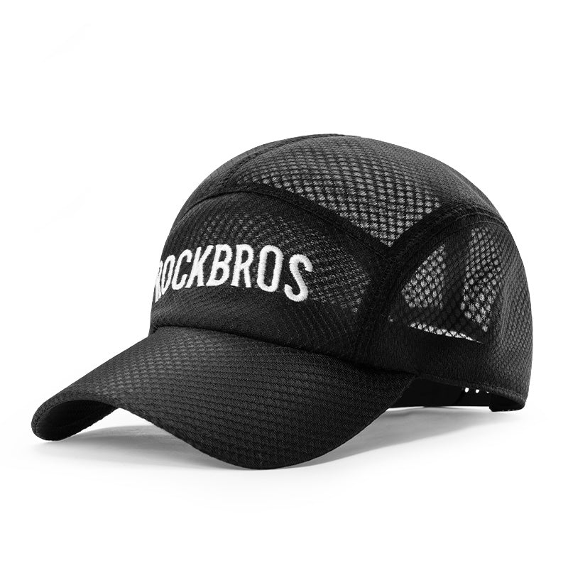 Gorra de ciclismo transpirable ROCKBROS con malla y protección UV para verano