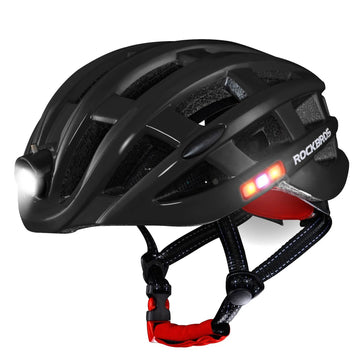 ROCKBROS Cycling Light Helmet Bike Ultralight Helmet Electric USB Helmet 3 Modes