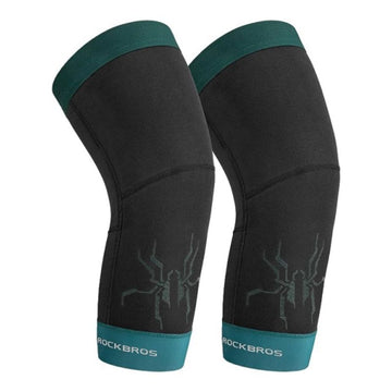 ROCKBROS Knee Warmer for Men Thermal Leg Warmer Knee Brace Anti-slip
