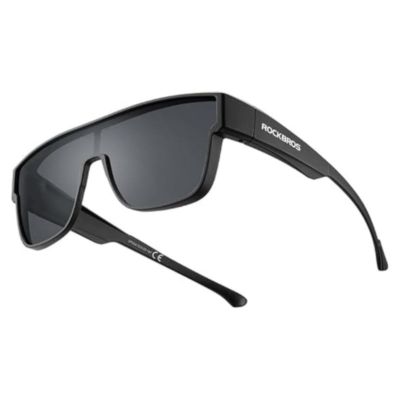 Polarized Fit Over Glasses Sunglasses - Oversized For Men & Women, UV400 Protection, TR90 Frame