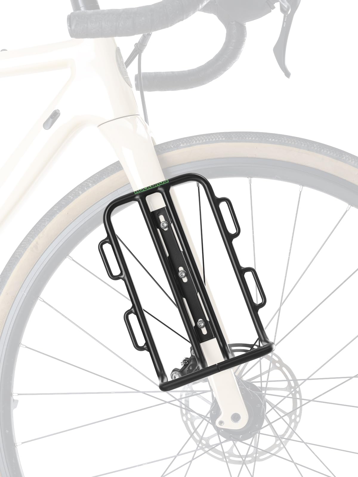 ROCKBROS Front Bike Rack Aluminum Alloy Luggage Touring Carrier Racks 6.6lbs - ROCKBROS