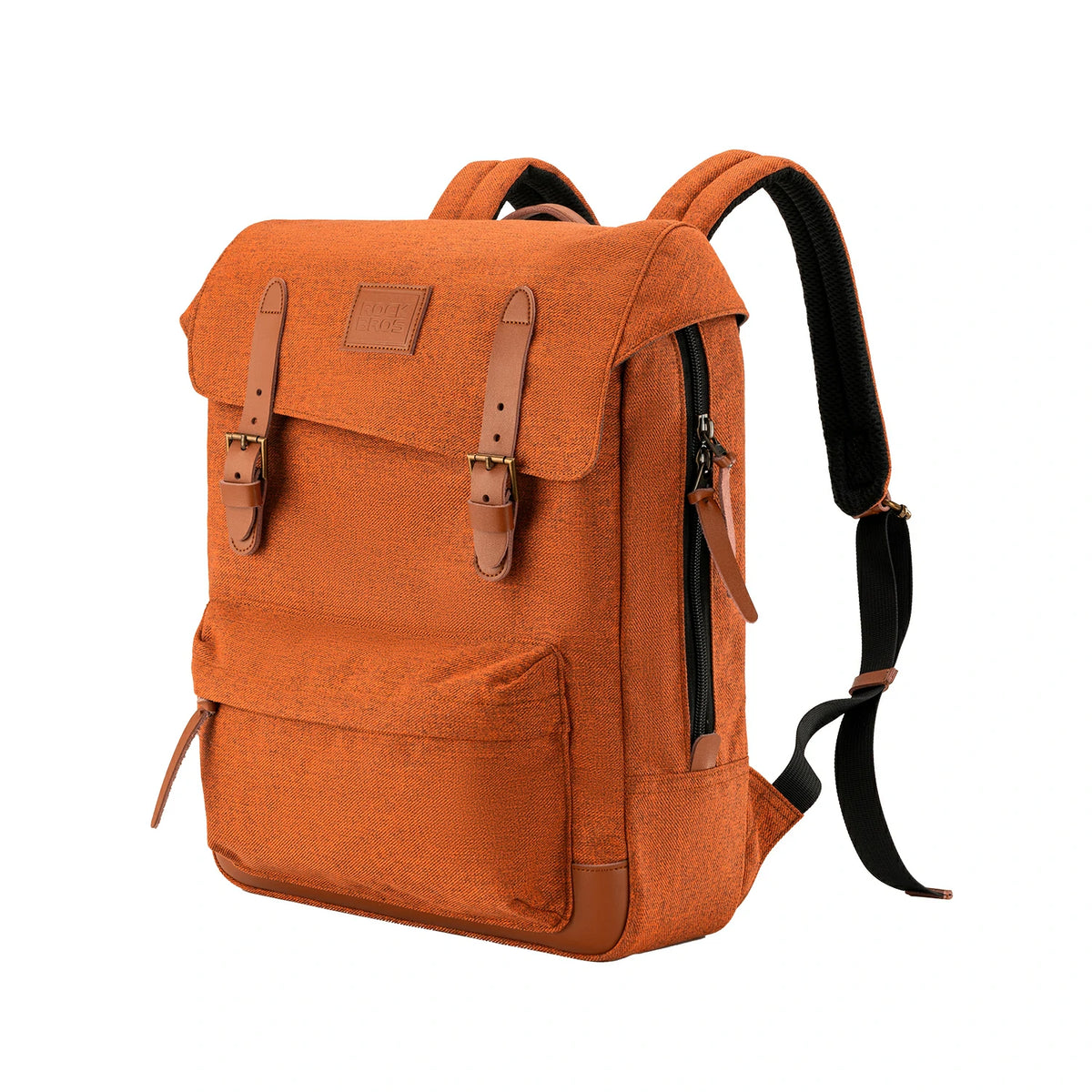 ROCKBROS Fashion Vintage Folding Bike Backpack Vintage Laptop Backpack for Women Men,14