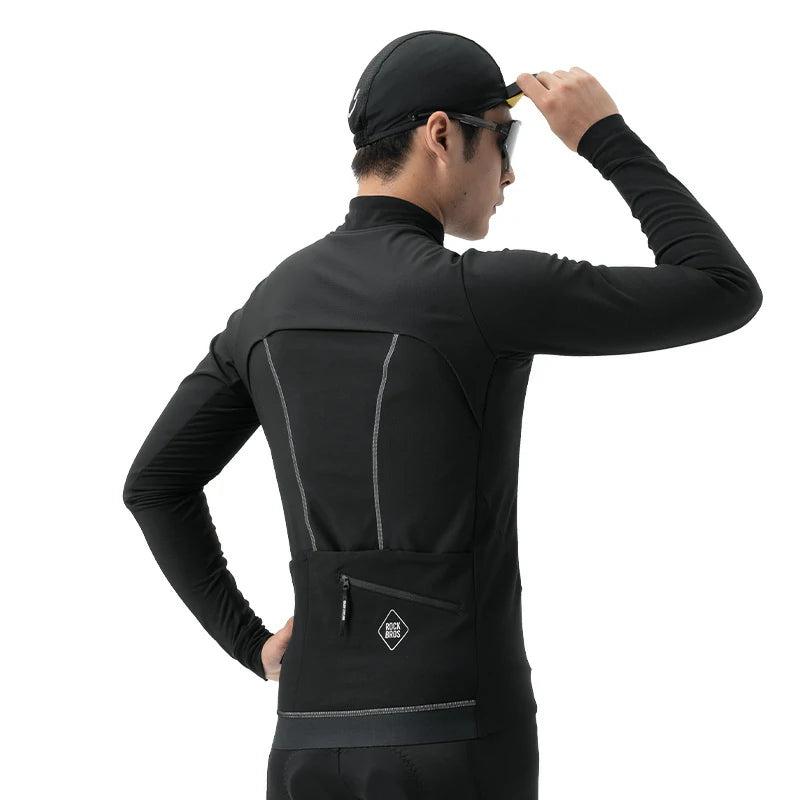 Graphene Winter Cycling Jacket for 32–41°F Windproof Cold Weather Gear