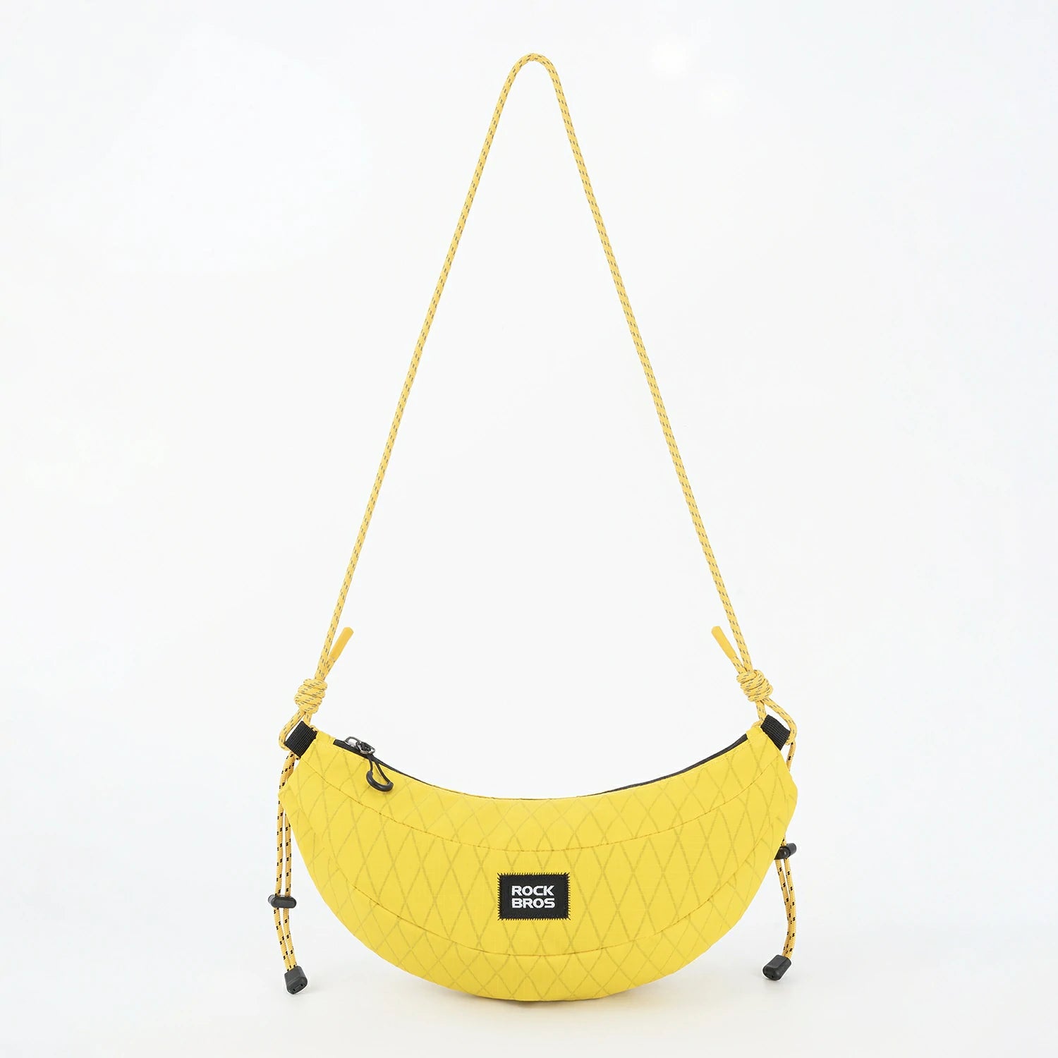 Banana Bike Handlebar Bag, Lightweight Crossbody Cycling Bag 1.8L