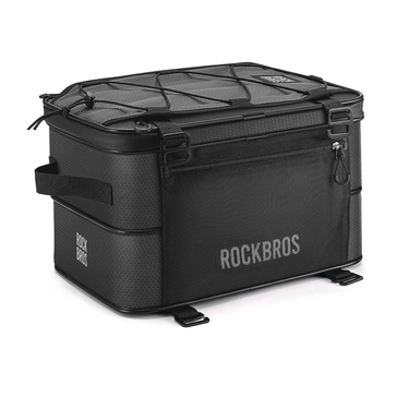 ROCKBROS Road to Sky Foldable Trunk Bag – 16.8L Expandable Bike Rack Bag