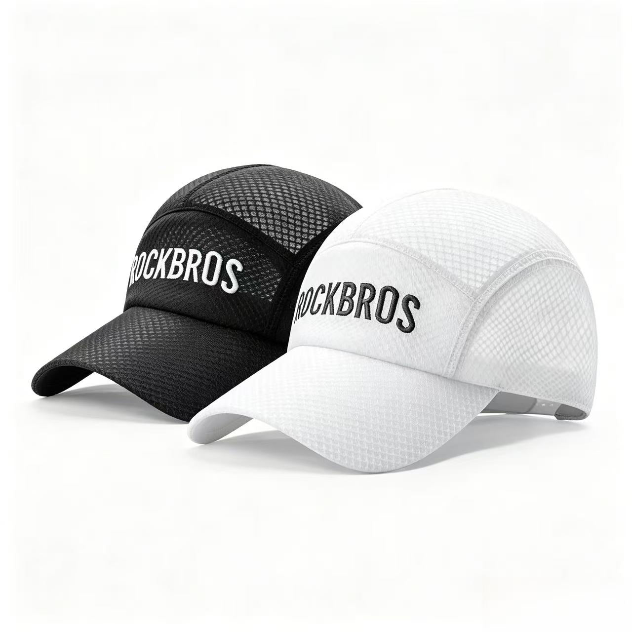 Gorra de ciclismo transpirable ROCKBROS con malla y protección UV para verano