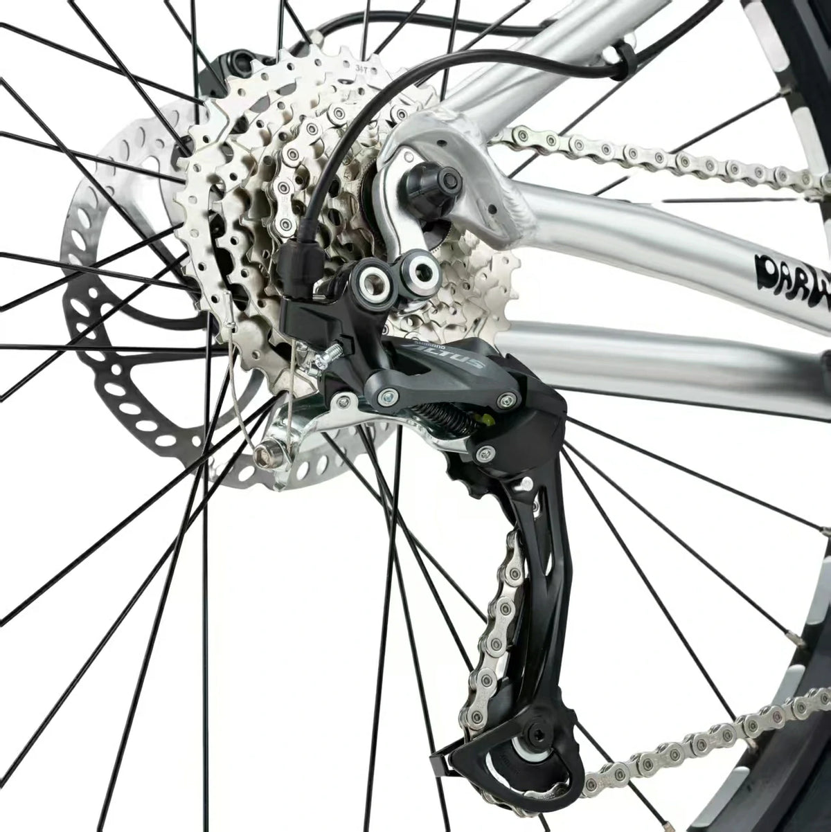 mountainbike band 26 inch 26-Inch Mountain Bike with Suspension Fork and Disc Brakes – Darwin V