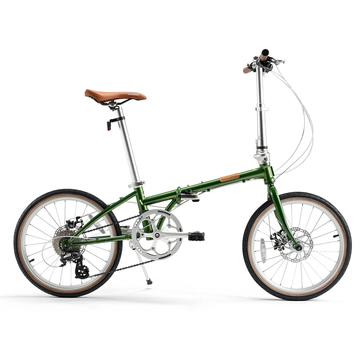Folding Commuter Bicycle 20-Inch Lightweight Aluminum Frame 8