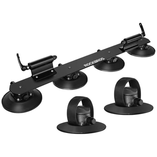 ROCKBROS Suction Cup Bike Rack for Car Roof Top Sucker Quick Release