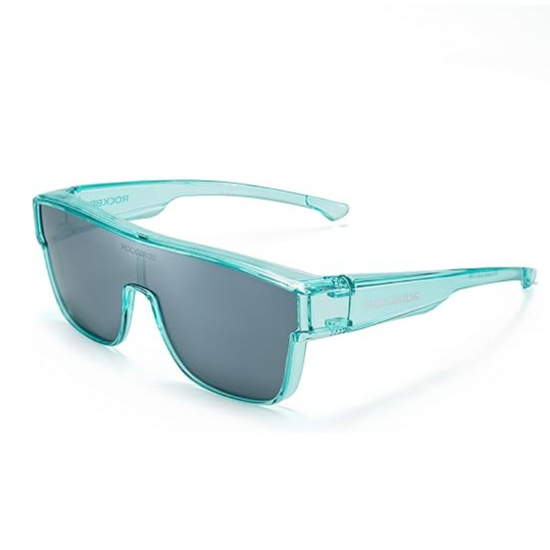 ROCKBROS Polarized Fit Over Glasses Sunglasses UV400 Wrap Around for Men Women - ROCKBROS