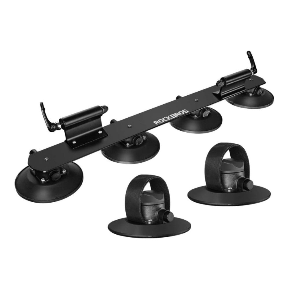 ROCKBROS Suction Cup Bike Rack for Car Roof Quick Release Sucker Mount