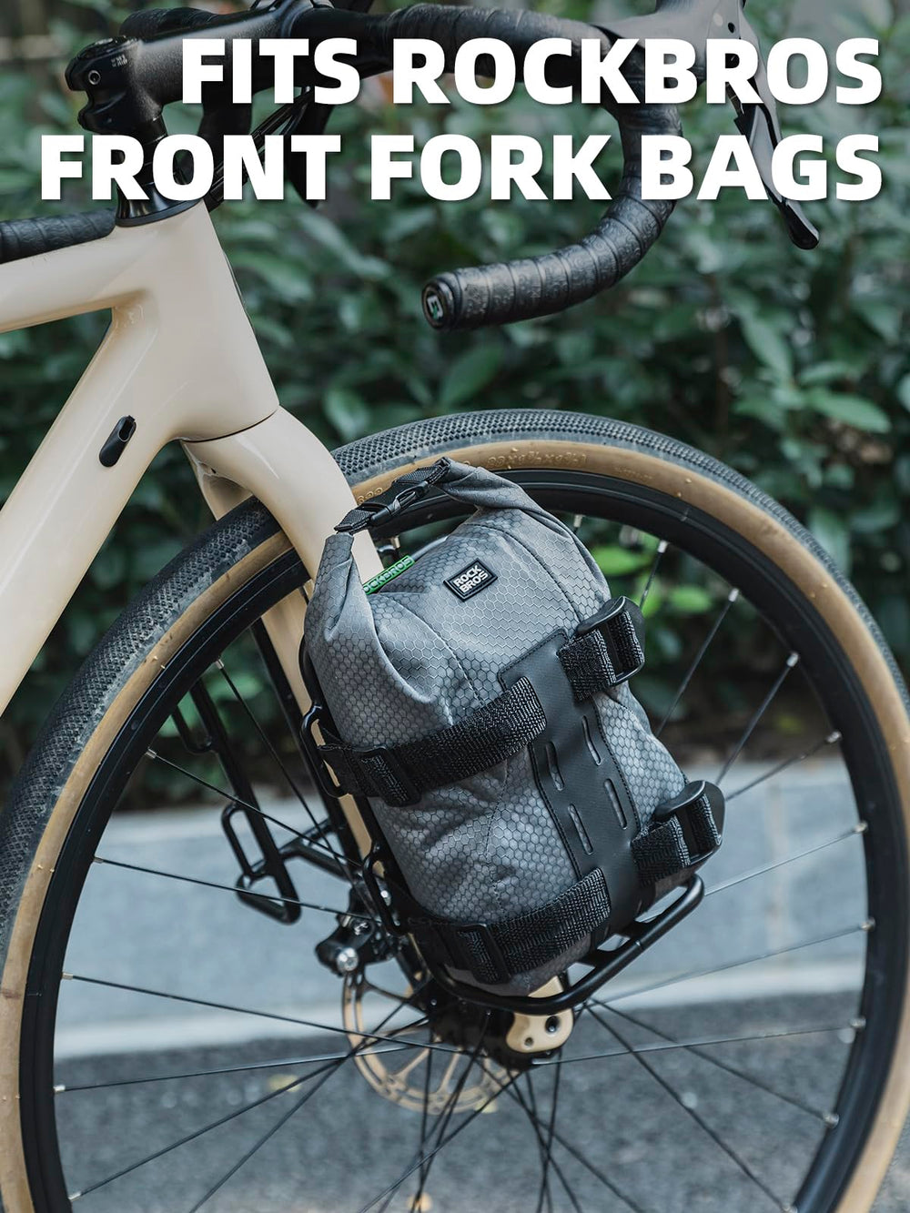 ROCKBROS Front Bike Rack Aluminum Alloy Luggage Touring Carrier Racks