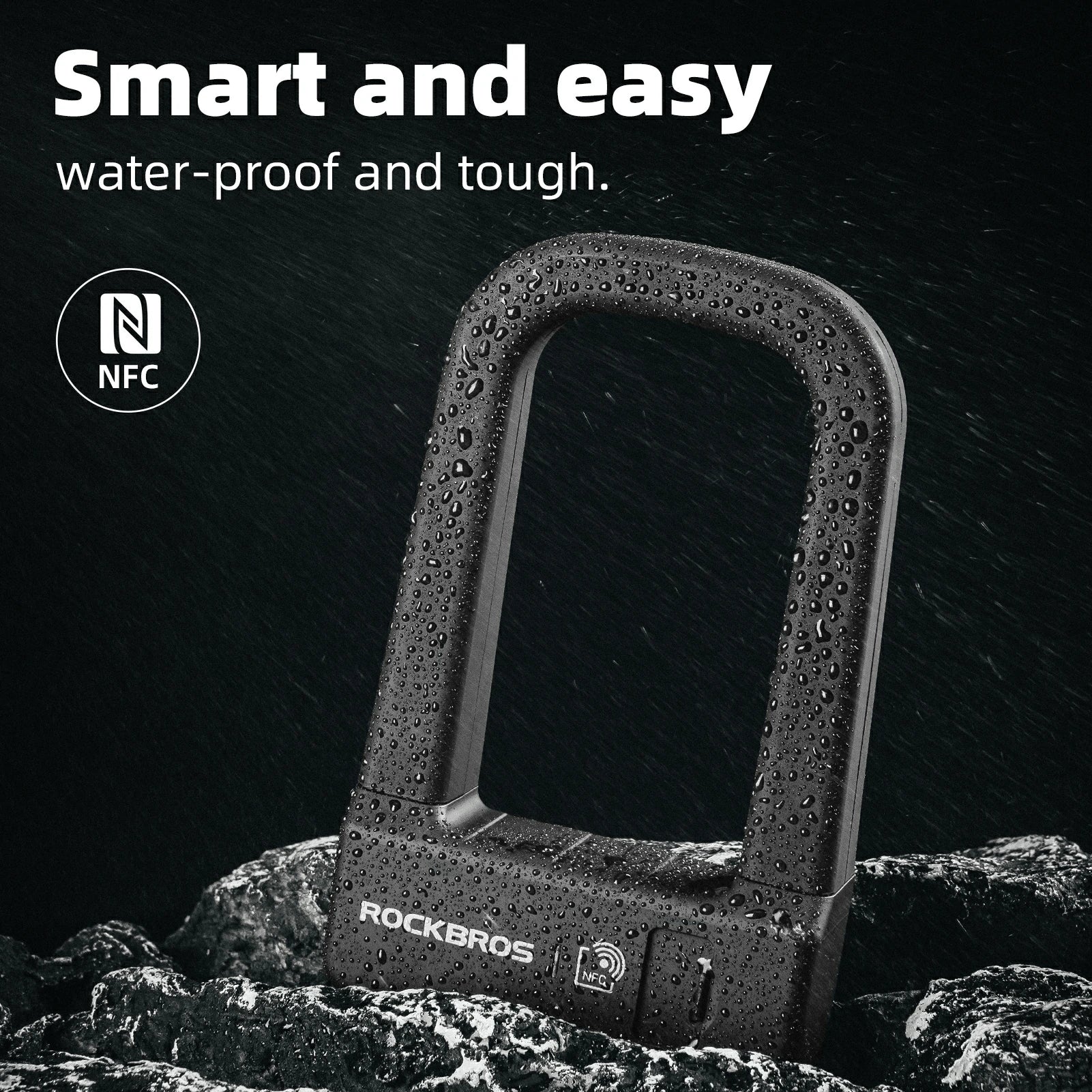 ROCKBROS NFC Smart Bike U Lock