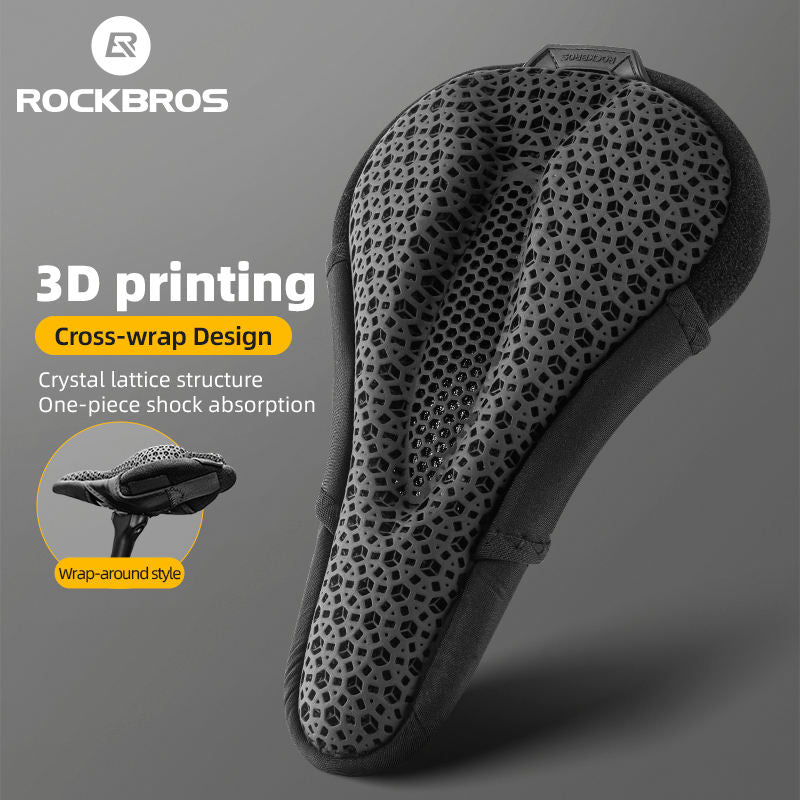 Bicycle 3D Printed Silicone Cushion Cover