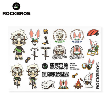 Rockbros Brand Merchandise – Element Stickers（3 pieces）