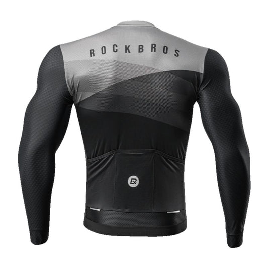 ROCKBROS Long Sleeve Cycling Jersey -Obsidian