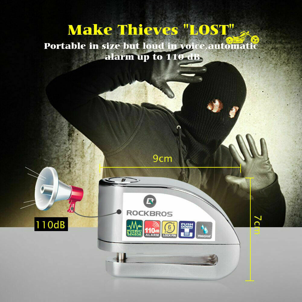 Disc Brake Alarm Lock