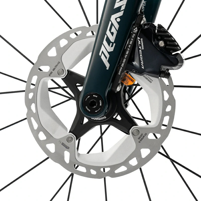 Carbon Fiber Road Bike T700 Shimano 105 Di2 Electronic Hydraulic Disc – Pegasus Blue/Green