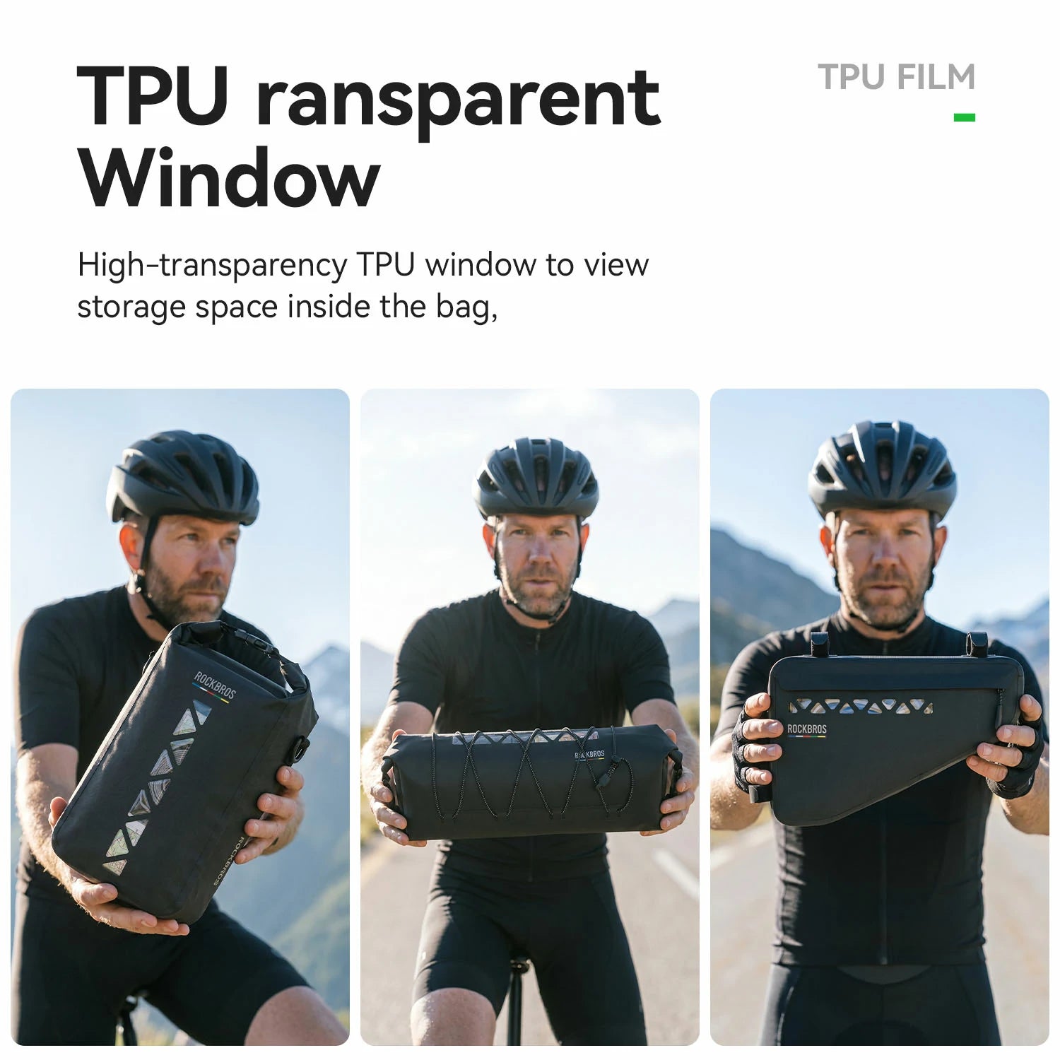 TL-17 Bags 100% Waterproof Bike Bags ROAD TO SKY