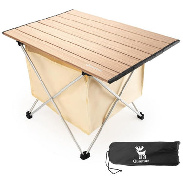 Qunature Ultralight Folding Camping Table with Storage Bag