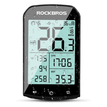 ROCKBROS M1 Wireless Bike Computer GPS 2.9-inch LCD Waterproof Fast Charging - ROCKBROS