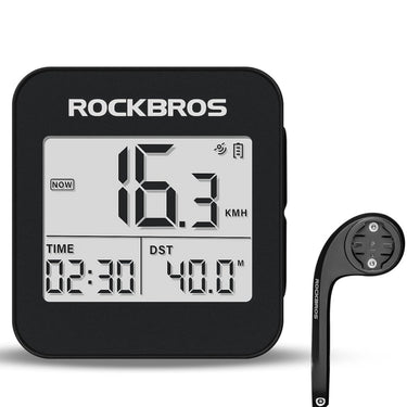 ROCKBROS GPS Bike Computer Accurate Wireless Speedometer with Backlight - ROCKBROS