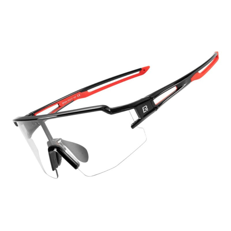 ROCKBROS Half Frame Photochromic Sports Sunglasses Cycling Bike Glasses Outdoors UV400