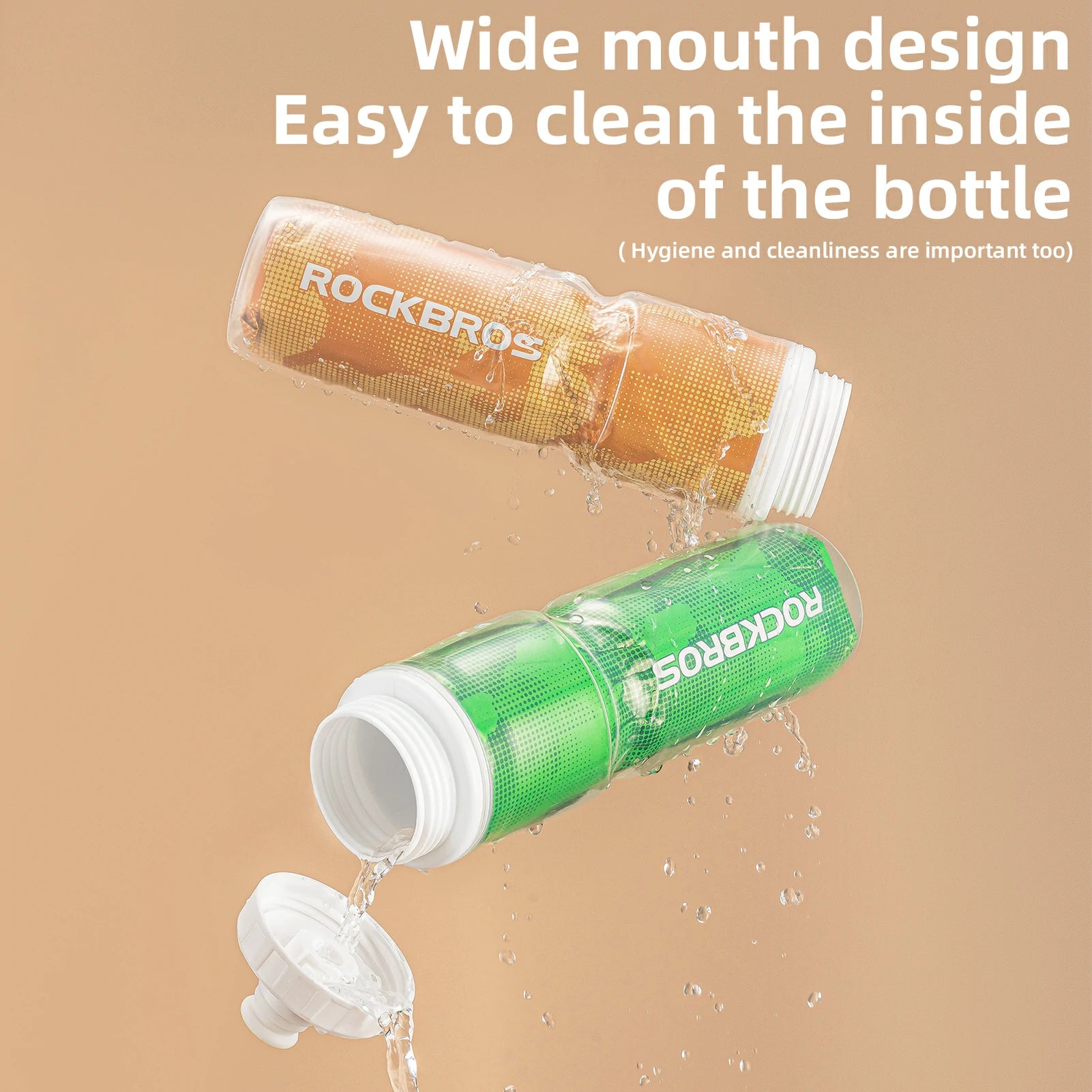 ROCKBROS 24OZ Insulated Bike Water Bottle