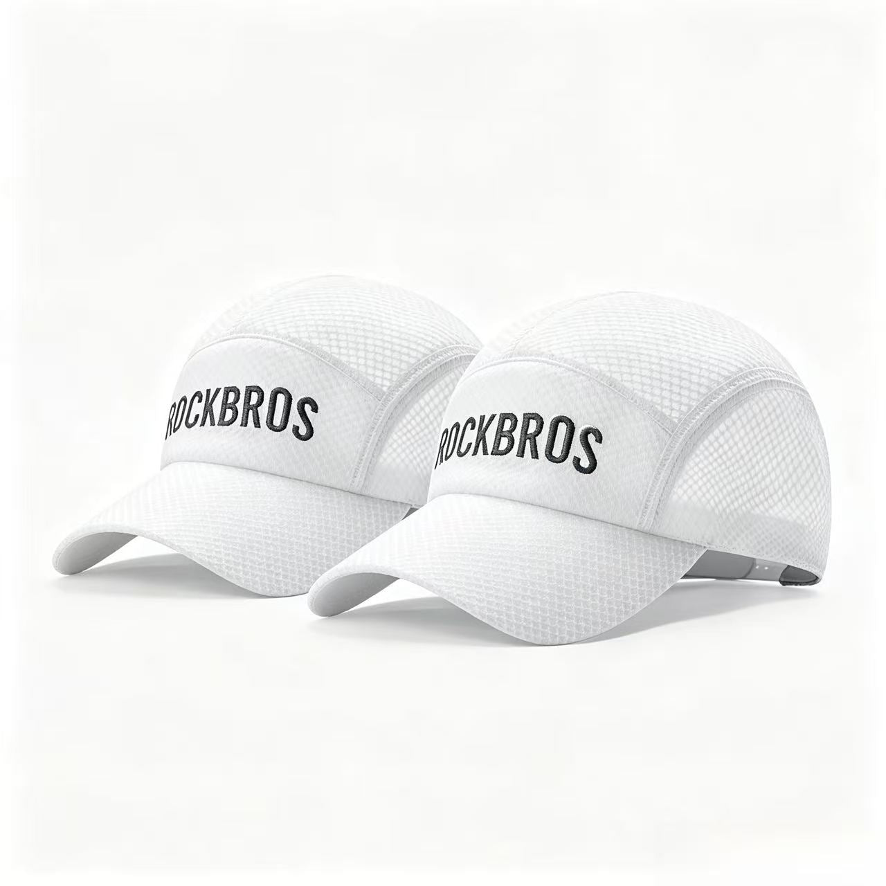 Gorra de ciclismo transpirable ROCKBROS con malla y protección UV para verano