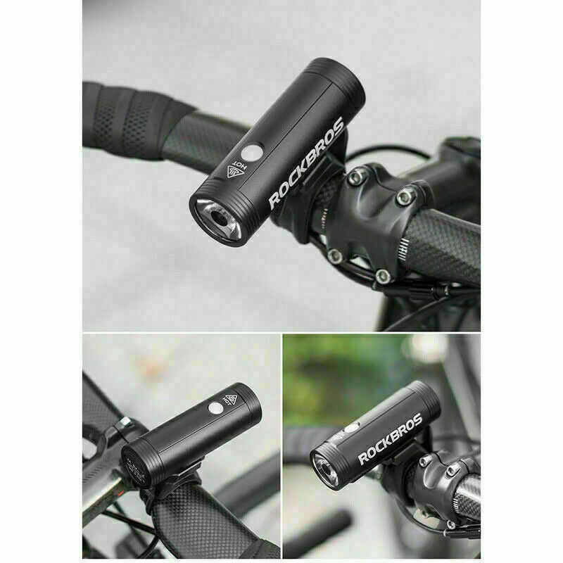 Bicycle Headlight USB Rechargeable Waterproof 400/800 Lumens