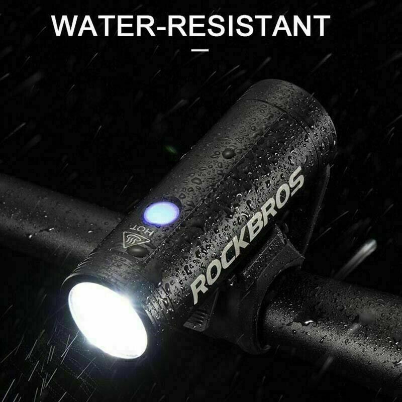 Bicycle Headlight USB Rechargeable Waterproof 400/800 Lumens