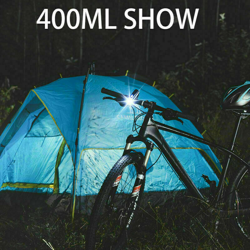 Bicycle Headlight USB Rechargeable Waterproof 400/800 Lumens