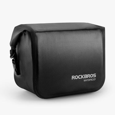 ROCKBROS Waterproof Bicycle Bag Folding Bike Front Basket Shoulder Pack Handlebar Bag