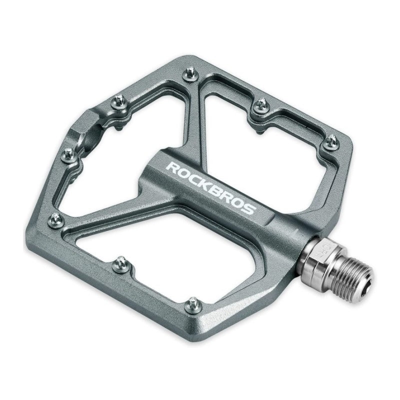 ROCKBROS Bike Pedals Lightweight Aluminum Platform 9/16'' Sealed Bearing - ROCKBROS